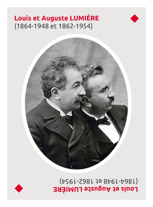 Louis et Auguste Lumière (1864-1948 et 1862-1954)